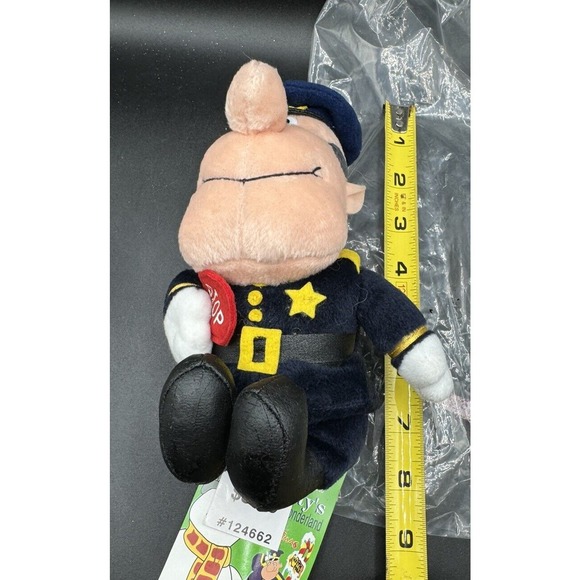 Frosty The Snowman Traffic Cop Plush Doll Bennie Stuffins CVS 6" New In Bag! - Picture 8 of 10